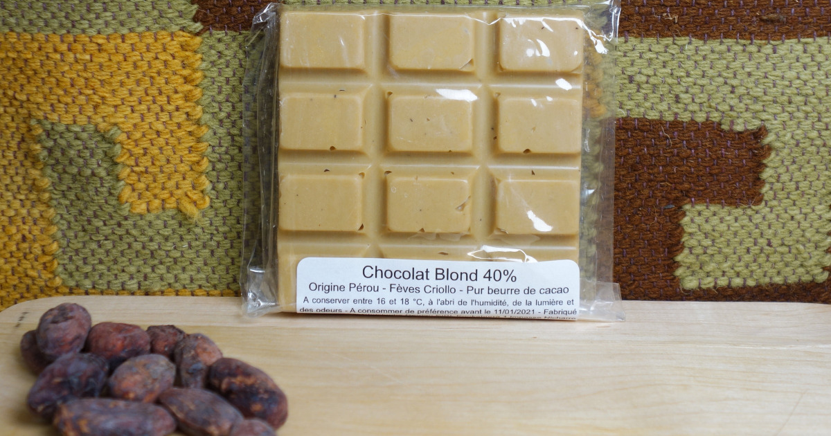 Mini Tablette Chocolat Blond 40 %