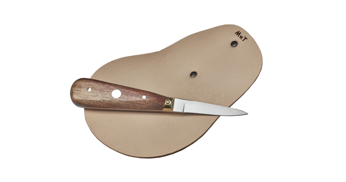 1 pc couteau à écailler les huîtres avec des gants résistants aux coupures  blanc antidérapant facile à saisir outils d'écaillage d'huîtres