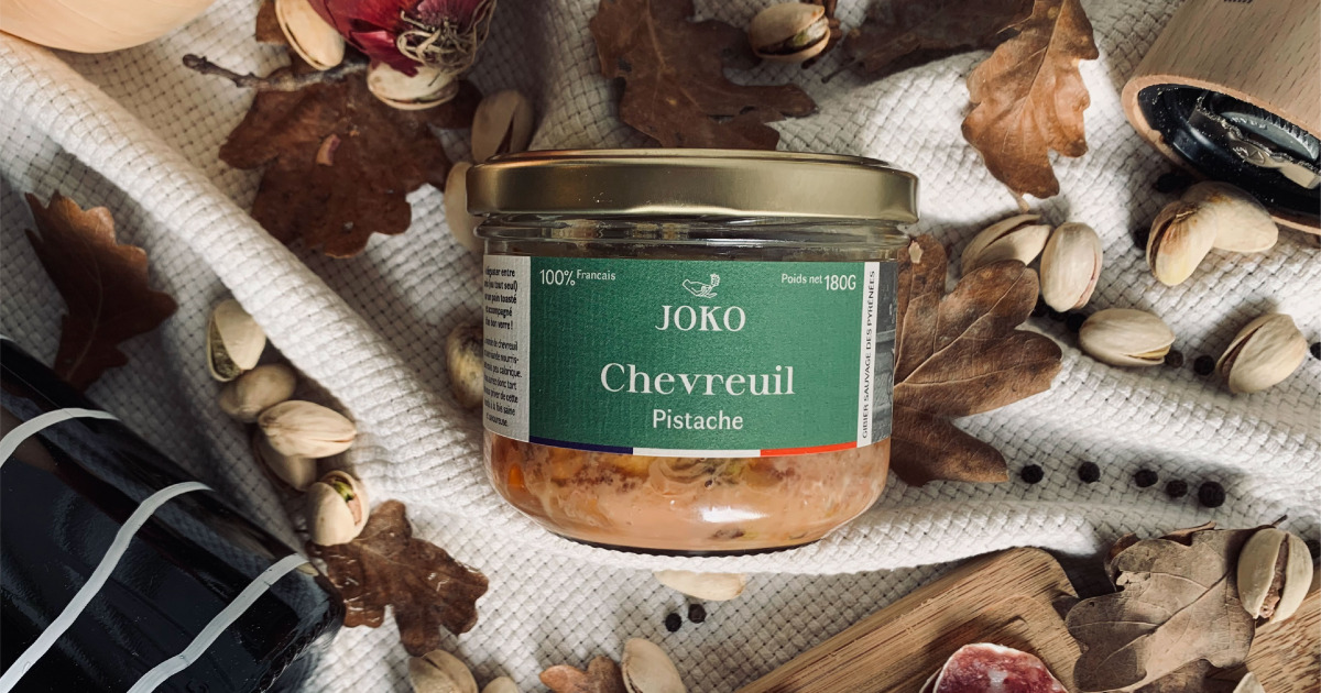 Terrine de chevreuil à la pistache