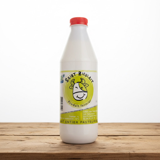 LAIT ENTIER FERMIER PASTEURISE 1 Litre — free download