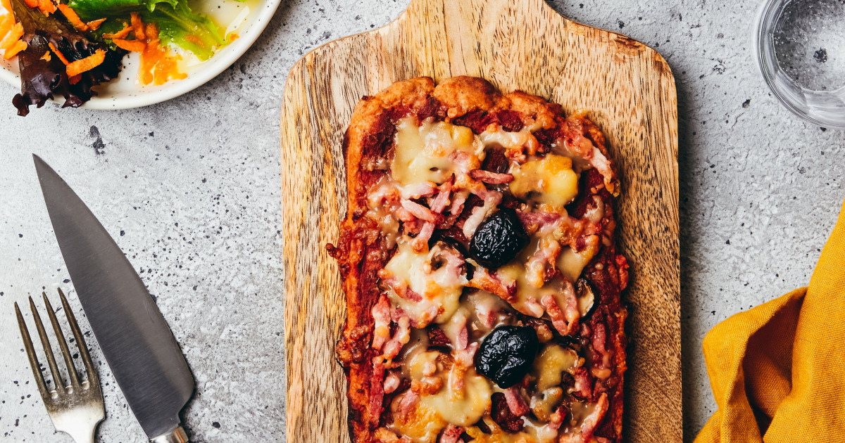 Pizza Reine jambon-champignon sans gluten x6