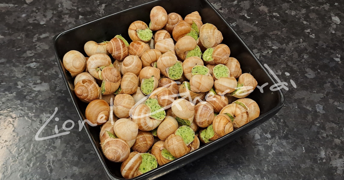 Escargots de Bourgogne au beurre persillé x 12