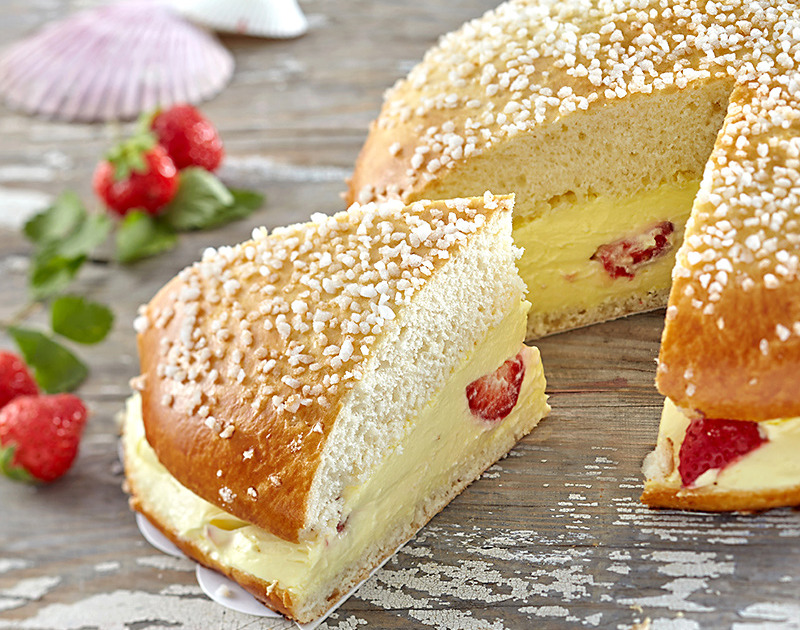 Sainte Maxime Prix Tarte Tropezienne Commander Plateau De 16 Mini