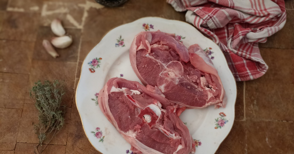 Cote filet double d'Agneau BIO x2