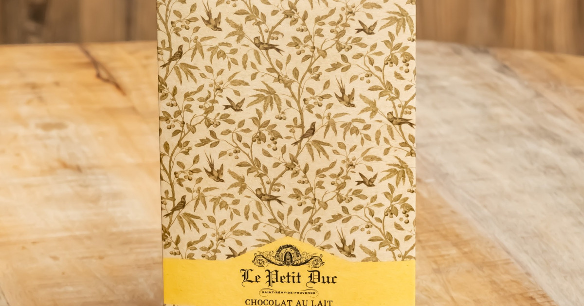 Tablette de Chocolat au Lait et Fleur de Sel BIO