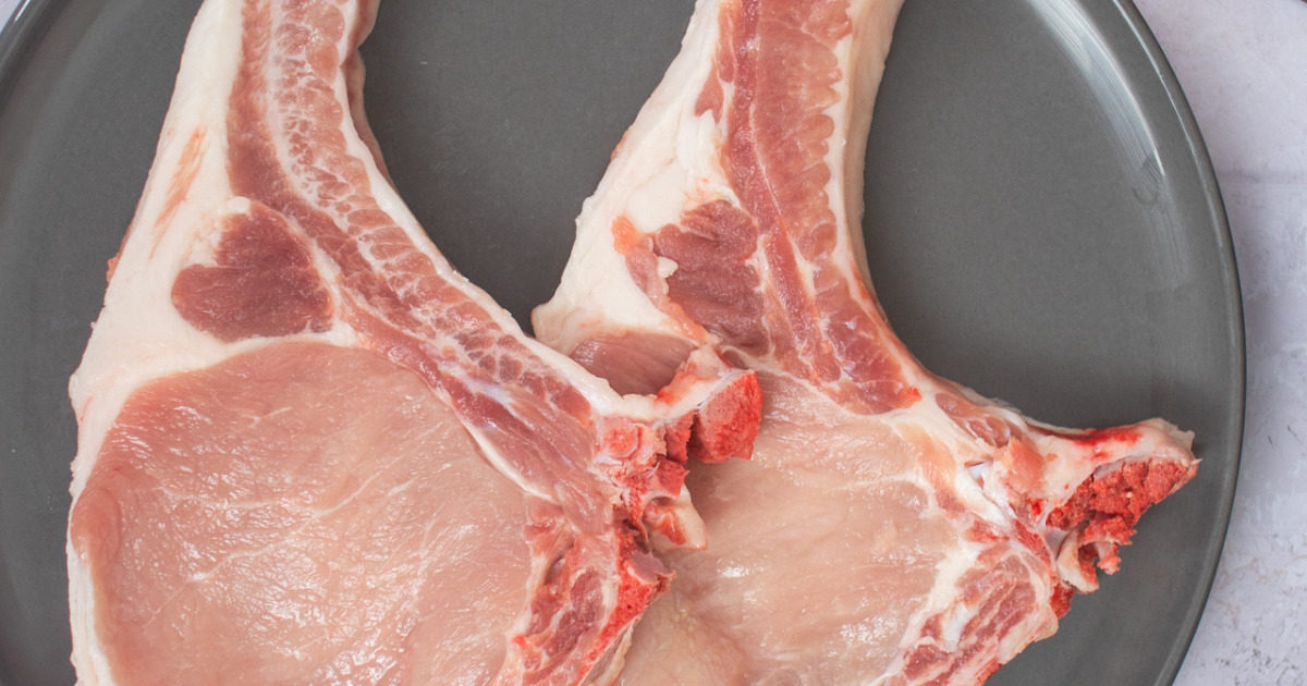Les Côtes premières de porc 2x250g