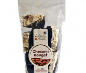 Les amandes et olives du Mont Bouquet - Chocomi-nougat 150 g (morceaux de nougat enrobés de chocolat noir)