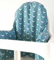 Timouny - Housse chaise haute Ikea Blue Birds