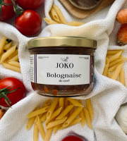 JOKO Gastronomie Sauvage - Bolognaise de Cerf - Plat cuisiné