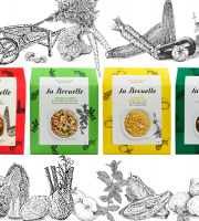 La Brouette - Pour 8 Pers. - Ratatouille + Légumes Al Dente + Ecrase De Pomme De Terre  + Lentilles Vertes