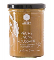 Monsieur Appert - Pêche Jaune Roussanne - Dessert De Fruit Avec Morceaux