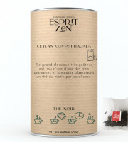 Esprit Zen - Thé Noir "Ceylan O.P Pettiagalla" - nature - Boite de 20 Infusettes