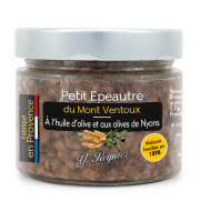 Conserves Guintrand - Petit Epeautre du Mont Ventoux à l'Huile d'Olive et aux Olives de Nyons Yr 314 ml