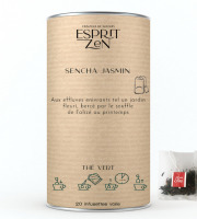 Esprit Zen - Thé Vert "Sencha Jasmin" - jasmin - Boite de 20 Infusettes