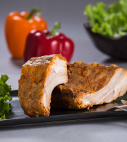 Traiteur Gourmet d'Alsace - Travers de porc cuit mariné BBQ