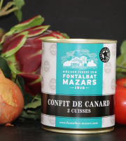 Fontalbat Mazars - Confit de canard boite 2 cuisses