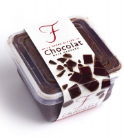 La Fraiseraie - Crème Glacée Chocolat Noir Mangaro 1L