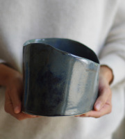 Atelier Eva Dejeanty - Bol ou Saladier en Céramique (grès) modèle Cellule Taille M