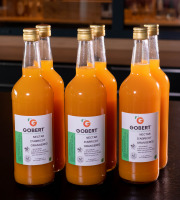 Gobert, l'abricot de 4 générations - Nectar d'abricot, variété Orangered - lot de 6 bouteilles d'1L
