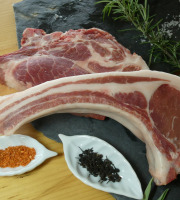Terres EnVie - [Précommande] Côtes de Cochon Mangalica Bio Mâture - 2kg