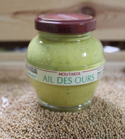 Domaine des Terres Rouges - Moutarde a l'ail des Ours 100 % graines Française Sans additif