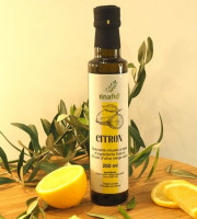 Tinafto - Huile d'olive infusée au citron - 250ml
