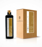 Domaine Clos des Faucons - BRUNE - Duo Bouteille + Eco-recharge 2L – Huile d'Olive Vierge Fruité Maturée - Médaille d’