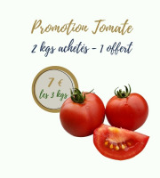 La Ferme d'Arnaud - Promotion Tomate - 2  kgs achetés, 1 kgs offert