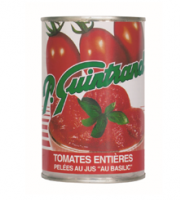 Conserves Guintrand - Tomates Entières De Provence Pelées Au Jus Basilic - Boite 1/2