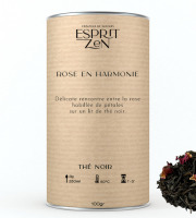 Esprit Zen - Thé Noir "Rose en Harmonie" - rose - Boite 100g