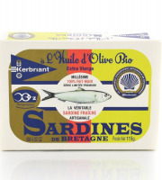 Conserverie Kerbriant - Sardines huile d'olive Bio - 115g