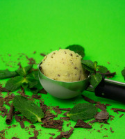 Sÿba - Glaces végétales - Sorbet Menthe chocolat - 2x2,5L