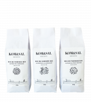 Kom&sal - Pack 3 mixs de farines bio sans gluten