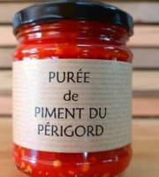 Piments et Moutardes du Périgord - Purée de piment du Périgord 200g