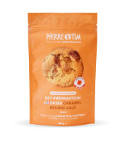 Pierre & Tim Cookies - Kit préparation cookies caramel beurre salé