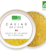 Caviar de l'Isle - Oeufs de saumon de fontaine 50g - Caviar de l'Isle