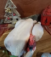 Les poulets de la Marquise - [Précommande] Chapon Fermier BIO - Gros - 3,5kg minimum