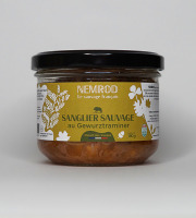 Nemrod - Terrine de Sanglier au Gewurztraminer - 180 g