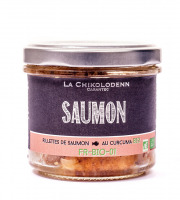 La Chikolodenn - Rillettes De Saumon Bio Au Curcuma Bio