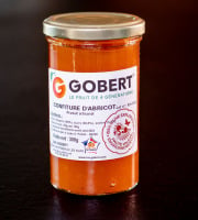 Gobert, l'abricot de 4 générations - Confiture d'abricots nature 300g