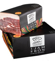 Mamy Suzanne Occitanie - 1/4 Jambon Porc Noir de Bigorre, sans os - Affinage 24 mois - Format 950 g