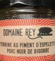 Domaine REY-Marie et Nicolas REY - Terrine de Porc Noir de Bigorre au Piment d'Espelette AOP