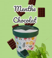 Chaloin Chocolats - Crème glacée Menthe Chocolat