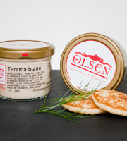 Olsen - Tarama blanc 40% Oeufs de cabillaud, pot 500g