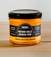Coupable Tartinable - Crème de pois chiche Poivron grillé et Paprika fumé
