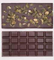 Mon jardin chocolaté - Tablette noir courge x 24