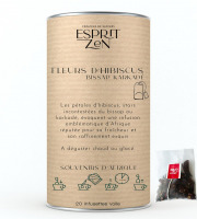 Esprit Zen - Fleurs d'Hibiscus - Bissap - Karkadé - Boite de 20 Infusettes