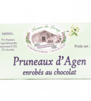 Ferme du Lacay - Pruneaux D'agen Enrobés Au Chocolat -200g