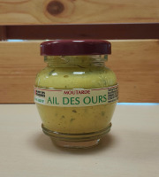 Domaine des Terres Rouges - Moutarde à l'Ail des Ours 100% graines françaises sans additif 55G