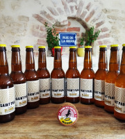 Ferme des Chèvres Brasseuses - Bière SAINT PAUL Blonde - Pale Ale - 12 Bouteilles 33cl